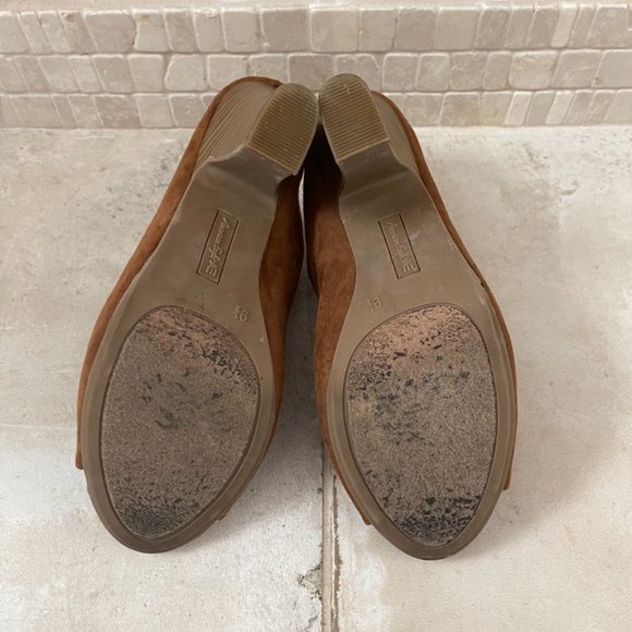 America Eagle Outfitters Open Toe Suede Mules - Picture 10 of 10